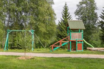 Фото номера Дом с 3 спальнями Дома для отпуска Atpūtas komplekss Kalves г. Mordanga 23